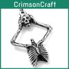Pendant Skull Halloween Alloy Geometric Necklace Link Chain Unisex Decoration