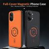 Pour Poco X8 Pro Max Coque Magnétique Côté Givré Bandes Antidérapantes Couverture en Cuir PU Pour POCO X8 Pro Anti-choc Pour Magsafe Funda