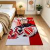 Fc Energie Cottbus Floor Rug Office Rug Perfect for Entryway Balcony Foyer Dining Room Antislip Carpet Anime Office Decor Birthday Christmas Gift