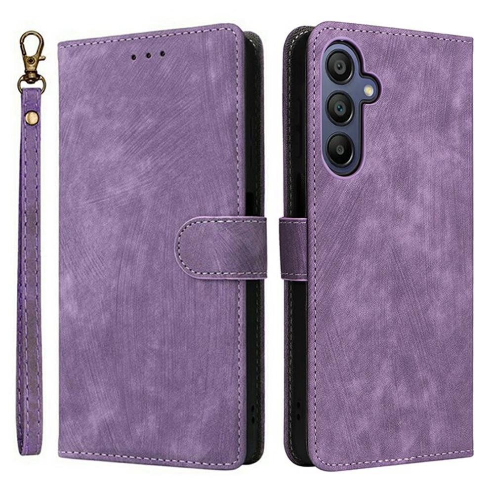 For Samsung Galaxy A17 5G Case Wallet RFID Blocking PU Leather Phone Cover Stand with Strap