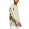 Adidas All Szn Oversized Sweatshirt Solid Color Letter Logo Embroidery Detail Sports Crew Neck Pullover Men Sweatshirt Prairie-Brown IY4282