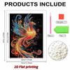 DIY Pearl Painting Set Phoenix Pattern Home Decoration Handmade Sticky Diamond Creative Canvas Pearl Art Painting Crafts Perfect Gift