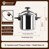 Zhenhui Life 5L 304 Stainless Steel Pressure Cooker