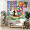 Biene Maja Custom Your Name Wall Decor Tapestry Art For Pet Memorial Birthdaywedding Party Backdrop Family Gift