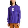 Timberland Outdoor Casual Letter Print Crew Neck Long Sleeve T-Shirt Men Tops Dark-Blue A22HA-A03