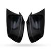 For BMW 5 Series F10 F11 F18 2010-2013 Side Mirror Cover Cap Black/Carbon Fiber Look ABS Plastic M Performance Style Replacement