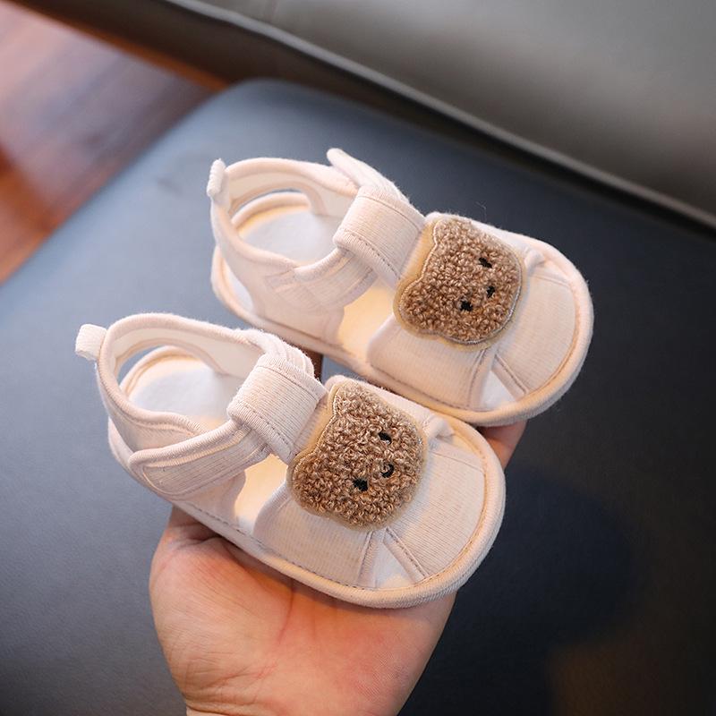 Breathable Summer Baby Sandals, Soft Sole Non-Slip Shoes for Newborns & Toddlers 0-12 Months, Unisex