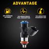 GZCHUMU High Quality Fuel Injectors 1 Set of 6  For Chrysler Dodge Ram Jeep 3.6L OEM 5184085AC 0280158233