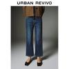 UR Women's Retro Washed Distressed Denim Jeans