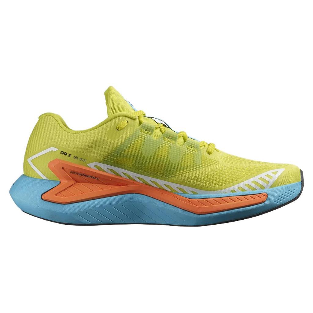 SALOMON DRX Bliss Sulphur Spring Dragon Fire Men Sneakers Yellow Peacock-Blue L47439100