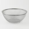 Pearl Metal Bowl-Shaped Colander, 27cm, Stainless Steel, At Aqua, HB-4079, Silver