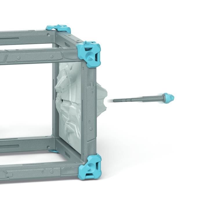 Coffret battlecave bête des glaces, schleich 42733 eldrador, dès 4 ans