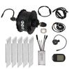 48V 500W Nabenmotor Kit Wasserdichter Stecker Elektrisches Fahrrad Umrüstkit mit Controller für Schneefahrrad