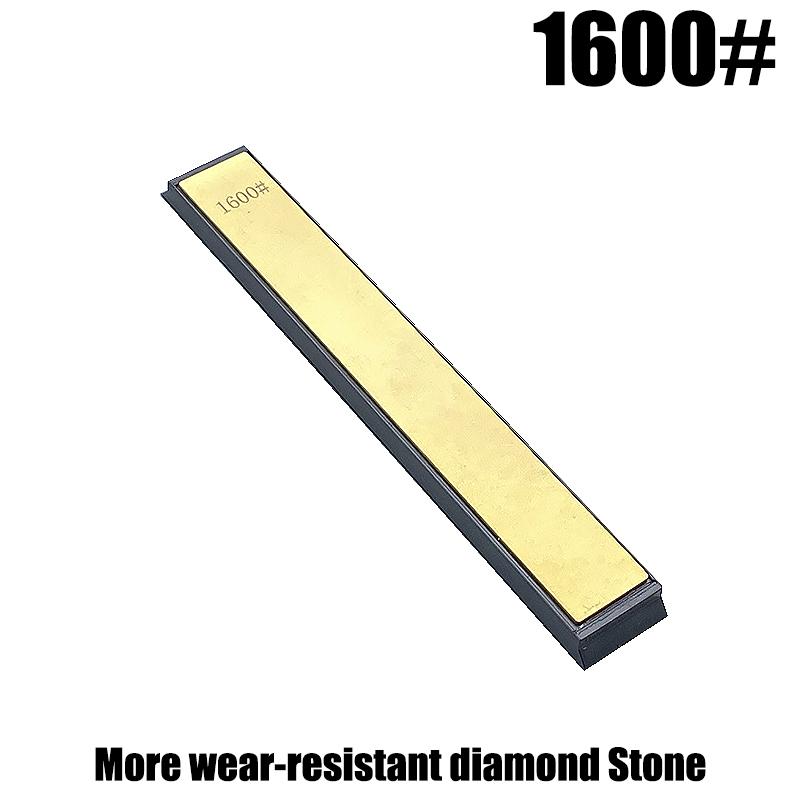 Hochwertiger Diamant-Wetzstein Messerschärfer Festwinkel-Messerschärfer Schleifstein Diamant-Wetzstein Ölstein Honen