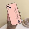 Personalised Custom Name Pastel Tones Case For iPhone 15 14 13 12 11 16 Pro Max Mini 7 8 Plus X XR XS Max Back Cover