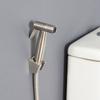 Stainless Steel Brushed Handheld Toilet Bidet Sprayer Kit Hand Bidet Shattaf for Bathroom Hand Shower Sprayer Head Self Cleaning