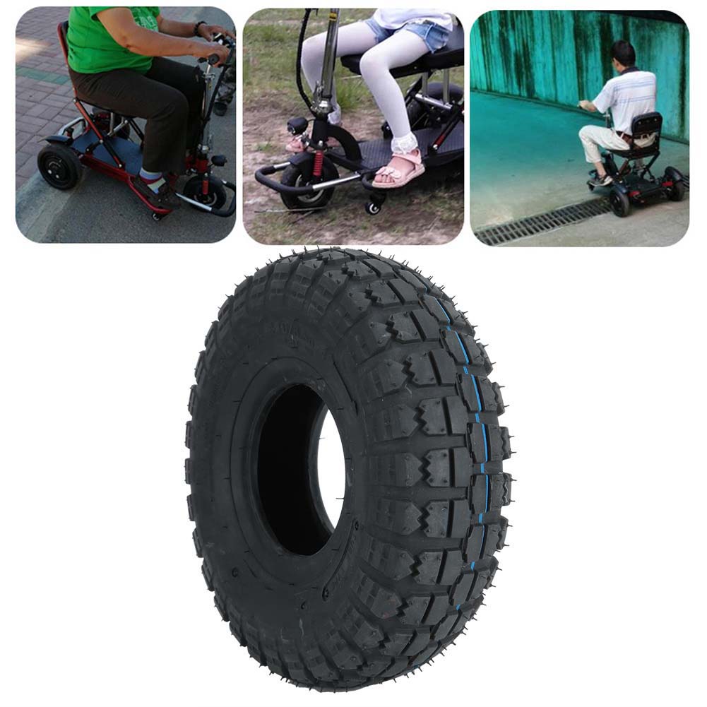 4.10/3.50-4 10 Inch Tire Explosion Proof Tire for Scooter Wheelchair Electro Tricycle(4.10/3.50-4 )