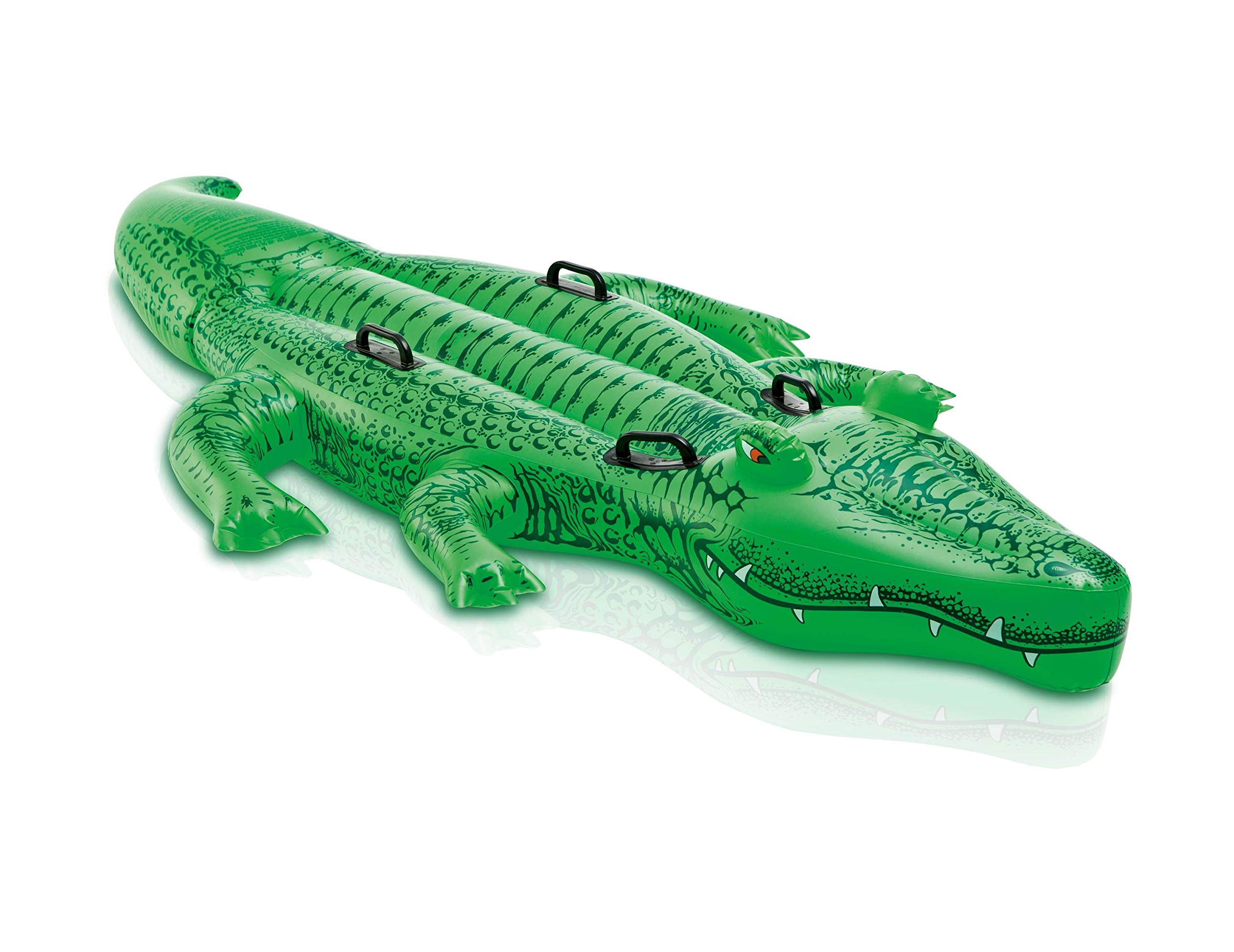 

INTEX Giant Alligator Float 203 x 114 cm 58562 Japanese Ride-On [Official Product]