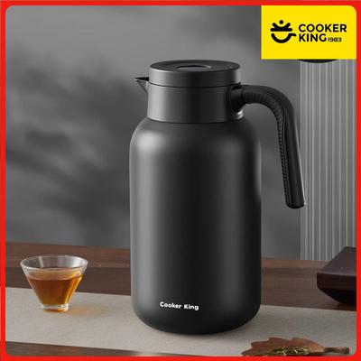 Stainless Steel Thermos Kettle Vacuum Insulated Bottle for Hot Drinks 2.0L Water Bottles Thermos for Tea 1500 Ml