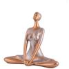 Yoga Lady Home & Office Decor Resin Fantasy Showpiece