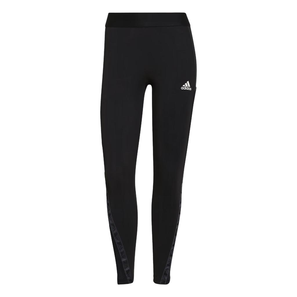 Adidas Sports Casual Breathable Fitness Leggings Women Bottoms Black GS1346