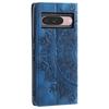 Style 010 For Google Pixel 9/9 Pro Case Mandala Pattern Magnetic Closing Leather Phone Cover