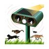 Animal Repellent, Solar Ultrasonic Outdoor Cat Deterrent For Safe & Humane Pest Control