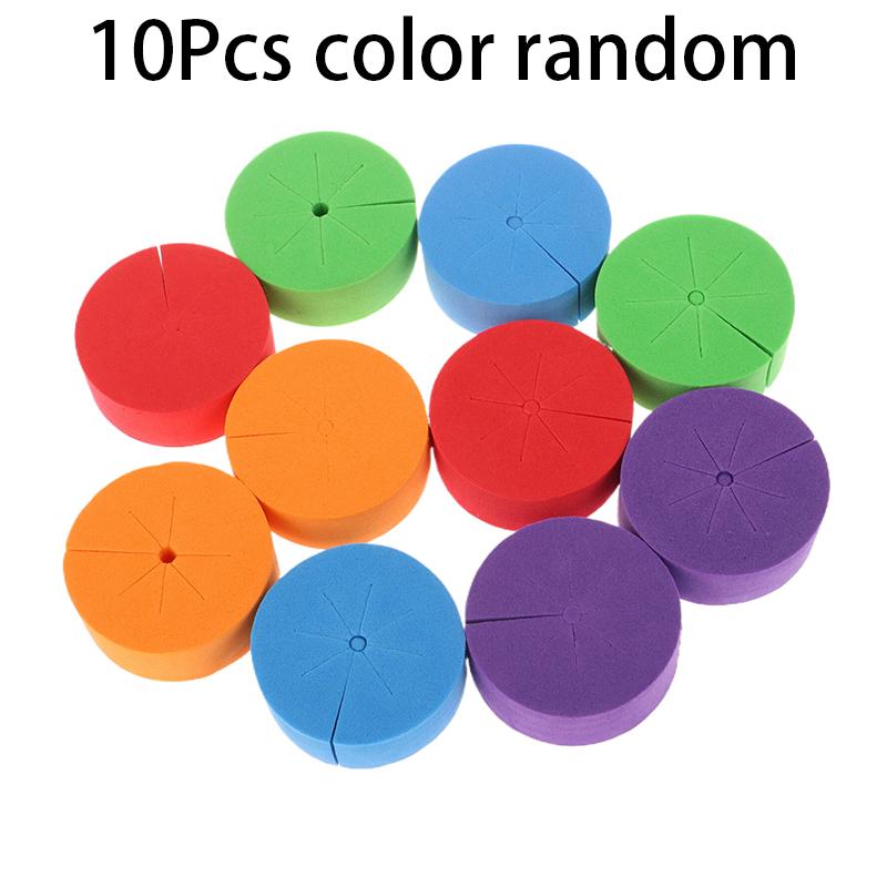 

10 шт., беспочвенная гидропонная рассадная губка для выращивания овощей в саду, проращивание, неопреновые вставки, губка 1