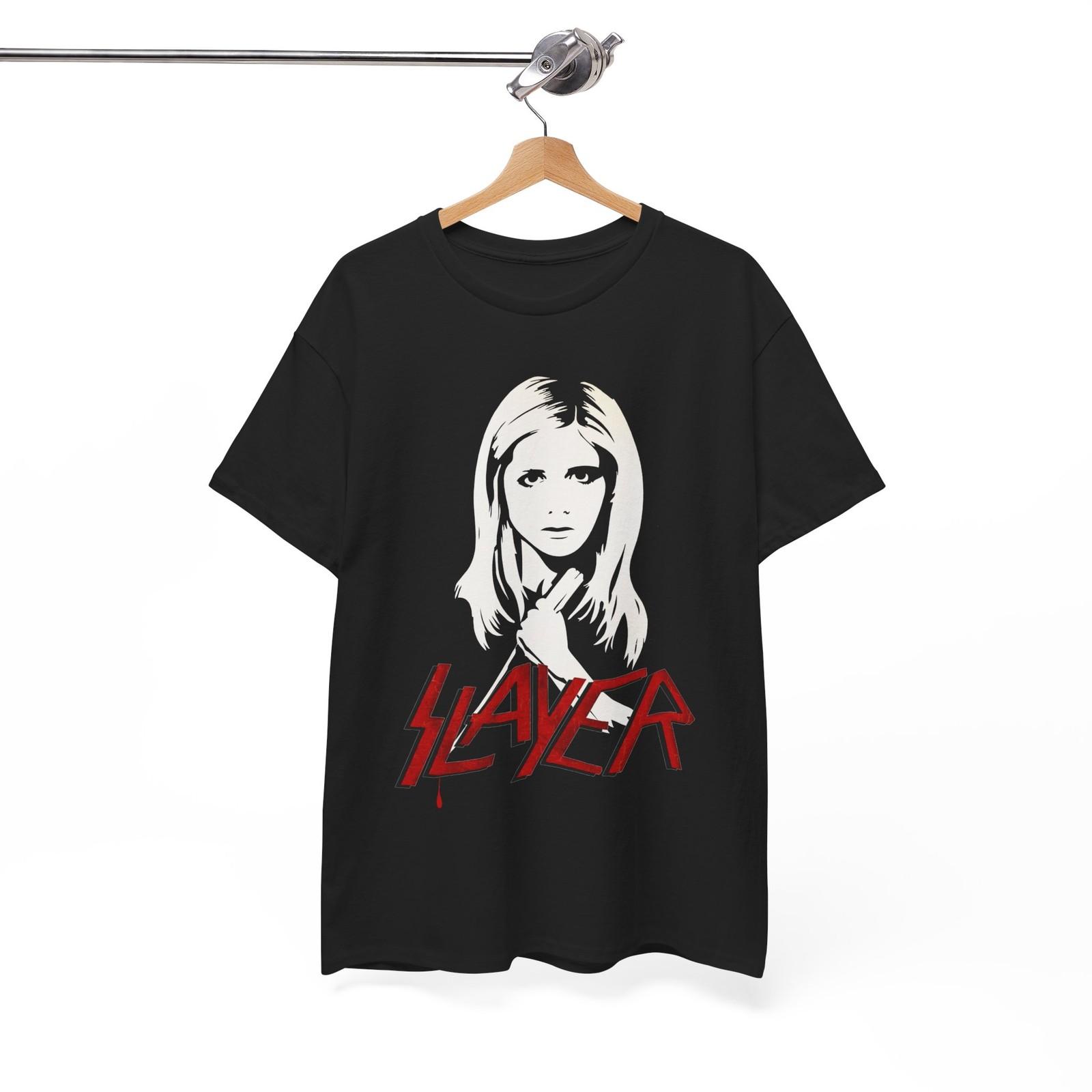 Slayer T-shirt, Buffy the vampire Slayer Shirt, BTVS / Metal Shirt, Unisex Tee L