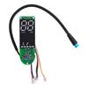 Electric Scooter Dashboard Circuit Board Featuring Screen Cover Digital Display Dashboard Simple Install for MAX 30