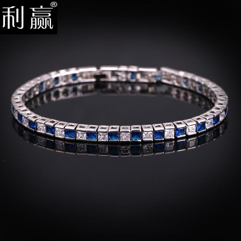 Copper Electroplated Popular Jewelry Bracelets, Zircon Exquisite Workmanship Counter Quality