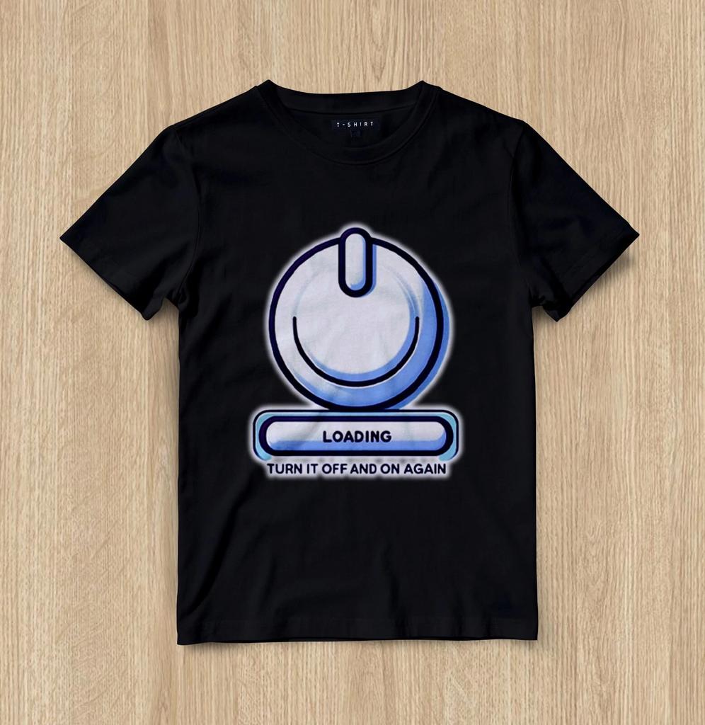 Custom Tech Support Humor T-shirt Design Unisex Jersey Short Sleeve Tee