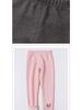 Girls' Fleece-Lined Winter Leggings - Cartoon Design, Warm & Elastic Pants