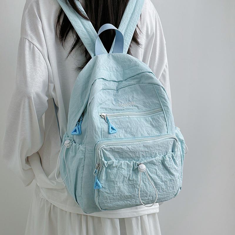 Student's Large Capacity Schoolbag Women's Lightweight Backpack