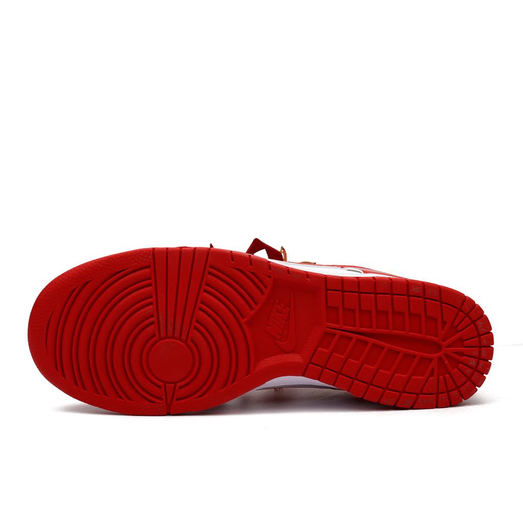 Nike Dunk A Spark Of Fireworks Lightweight Anti Slip Low top Skateboard Shoes Men's Red HF5441-104(Team900-)