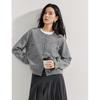 INMAN Little Fragrance Bow Knit Cardigan