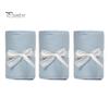 Baby Crib Bumper Pads 3 Pcs Bumper, Soft Cotton Breathable Sleep Barrier Child Safety Strip for Toddlers, Liner Edge Protector with Adjustable