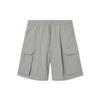 APOSTROPHE COMMA Two-Pocket Nylon Wide Shorts _Gray
