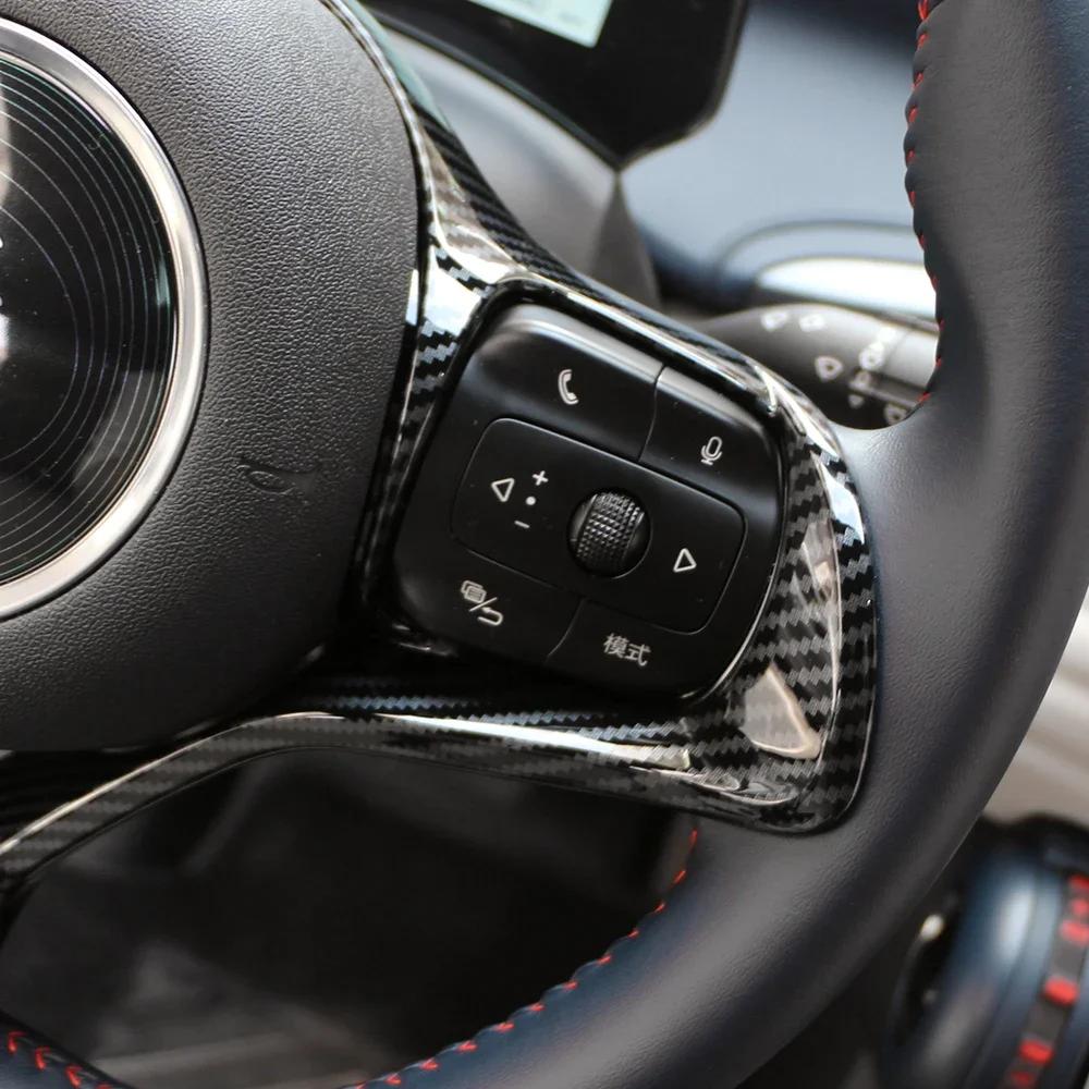 Für BYD Atto3 Atto 3 Yuan Plus 2025 2025 2025 Lenkrad Panel Aufkleber Rahmen Dekoration Abdeckung Zierleiste Innenraum Zubehör