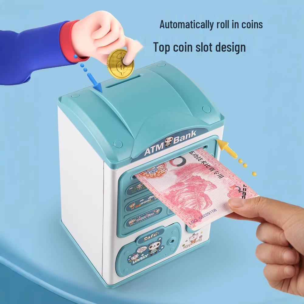 Child's Durable Password Piggy Bank - Large, Drop-proof, Removable & Stylish Gift Toy