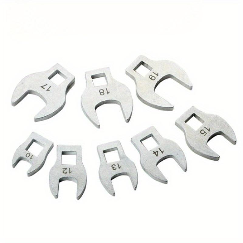 

Набор из 8 торцевых ключей с приводом 3/8 дюйма, метрические 13 14 15 16 17 мм, хромированные, торцевые ключи с открытым концом, инструменты для ремонта автомобилей 8pcs/set