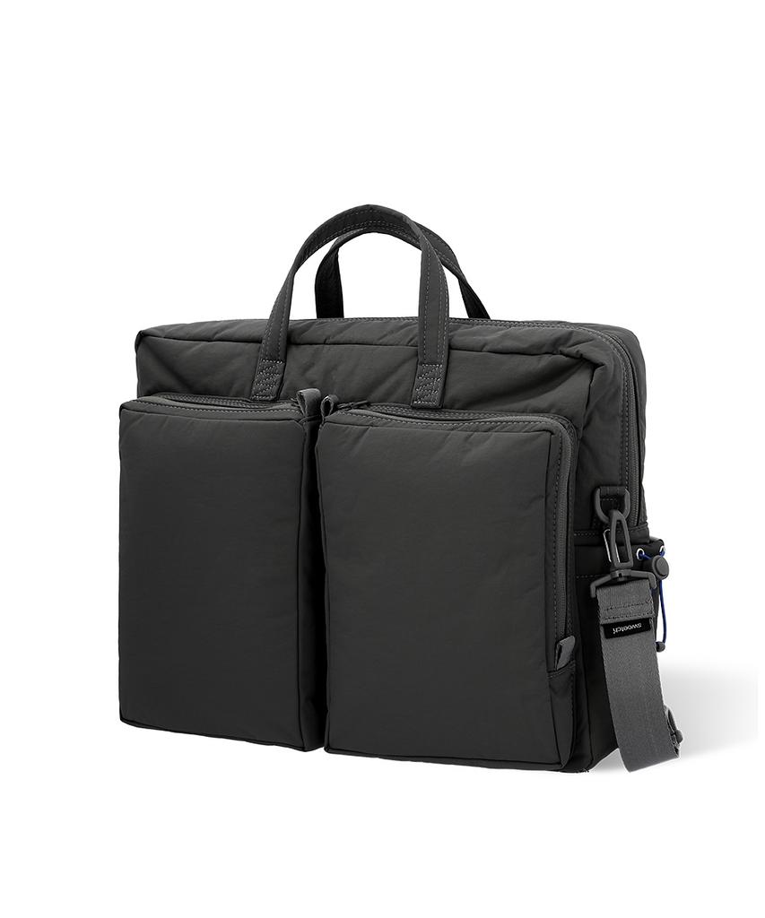 Sweetch City Boys Briefcase 001 Stone Gray