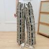 Cotton Silk Pajama Pants for Women, New Summer Style, Thin Cotton Casual Pants, Can Be Worn Outside, Large Size Home Pants