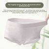 Ladies Spring and Autumn National Style Relief Jacquard Breathable 10A Antibacterial Crotch Triangle Briefs