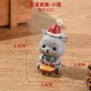 Christmas Resin Family Animal Decoration Creative Home Mini Christmas Tree Old Man Gift
