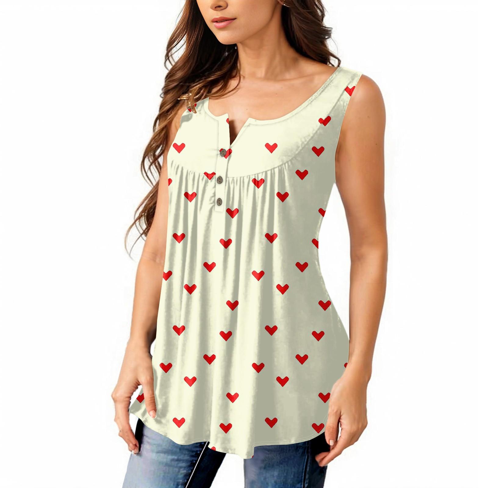 

Женская мода плиссированная безрукавка повседневная футболка жилет топ на пуговицах L бежевый