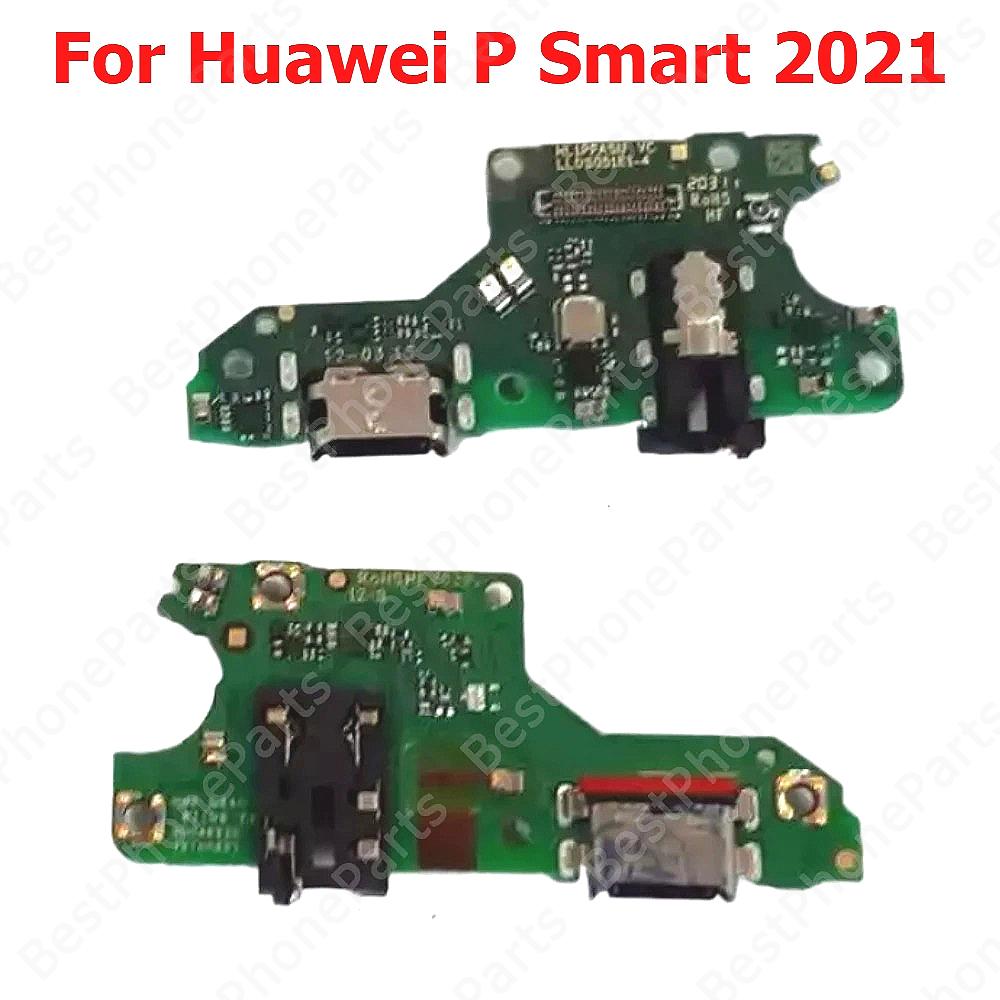 Charge Board For Huawei P Smart S Z Pro 2019 Plus 2020 2021 Charging Port Usb Connector Plate Pcb Dock Flex Mobile Phone Parts