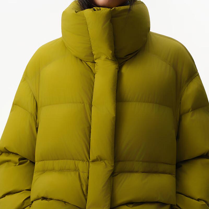 Broadcast Women's Loose Stand-Collar Short Goose Down Jacket