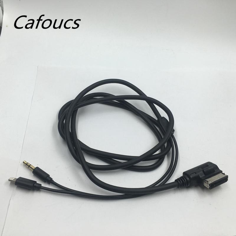 For MERCEDES BENZ MMI Music Interface AUX Cable 8-PIN ADAPTER Charge for iPod iPhone 5 5s 6 6plus