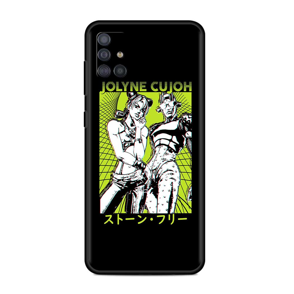 Husa de telefon Jojo Bizzare Adventure pentru Samsung Galaxy A51 A12 A21s A71 A31 A52 A32 A02s A72 5G A11 A03s A41 4G Husa TPU Capas